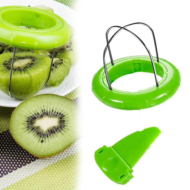 Kiwi Cutter Device Kitchen Fruit Peeler Fruit Kiwi Cutter Device Cut