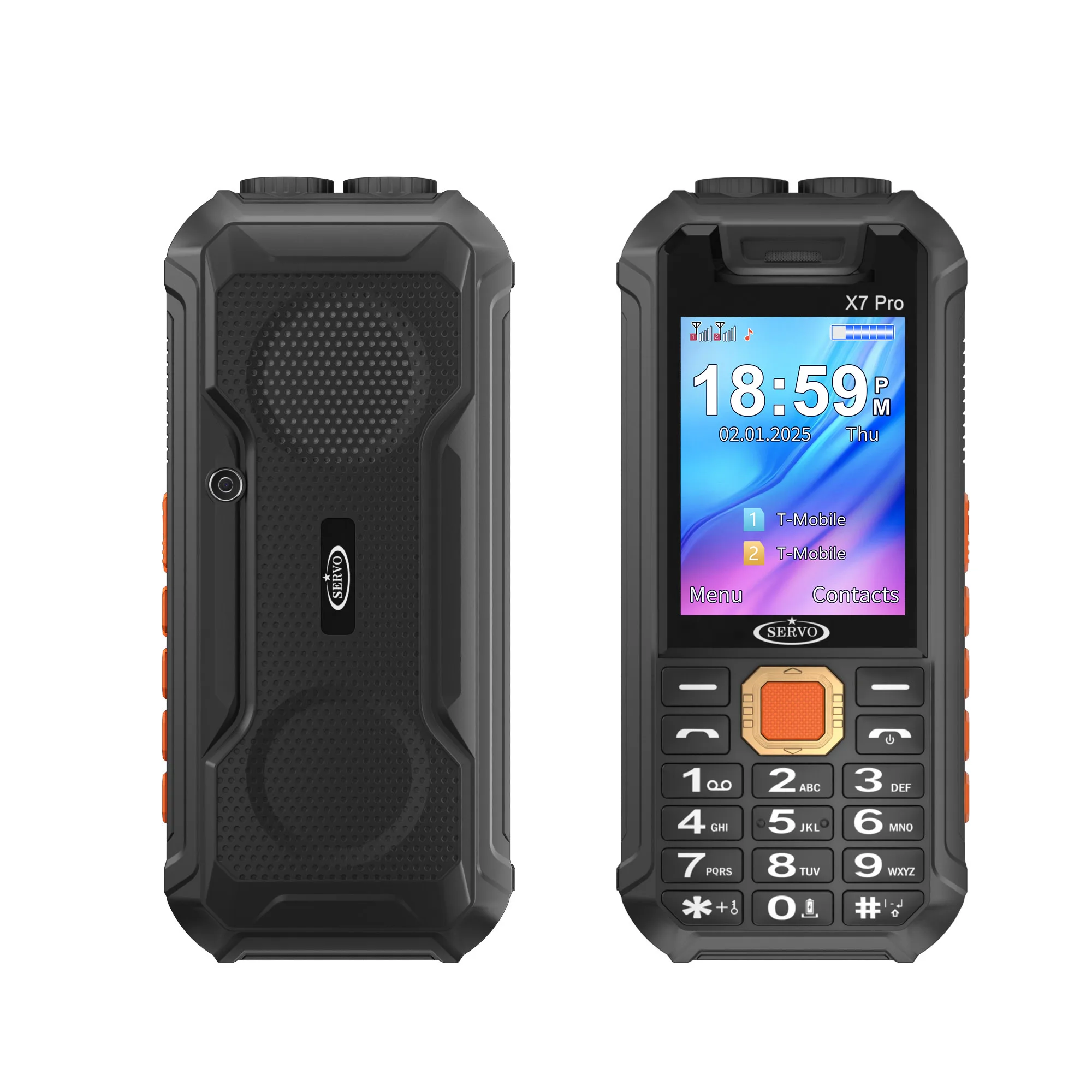 سيرفو X7 PRO ملء الضوء ميزة الهاتف المحمول بلوتوث...