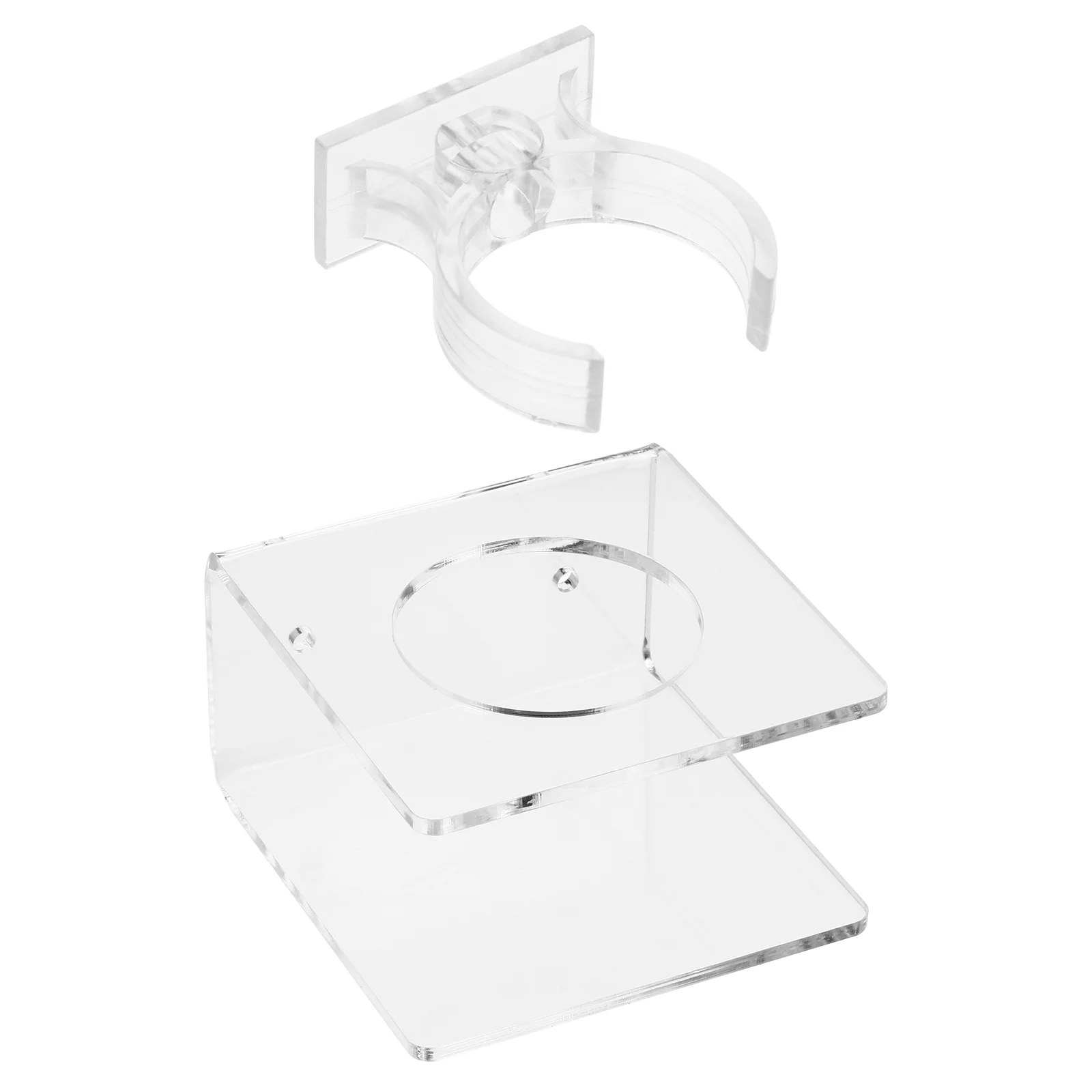 

Wall-mounted Lightsaber Storage Stand Light Saber Stand Vertical Wall Mount Rack Household Sword Holder (Transparent)