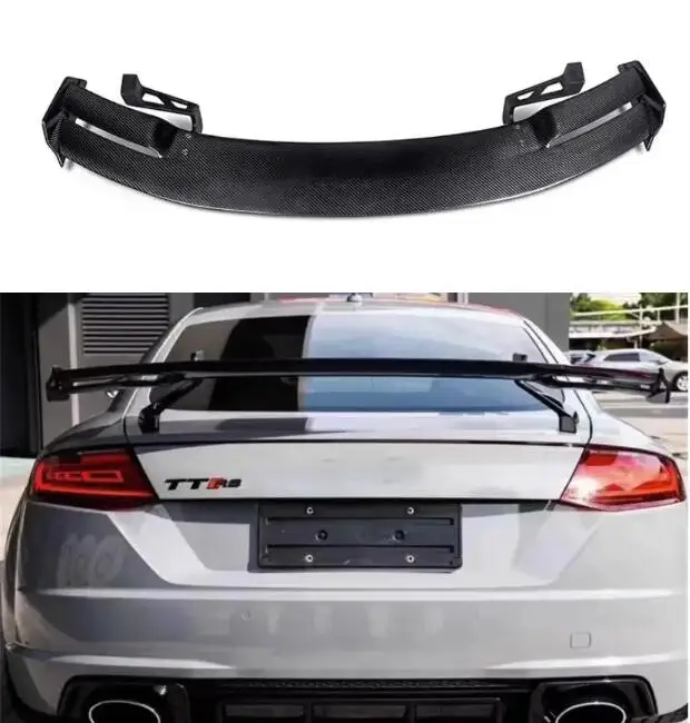 Per Audi Tt Tts Ttrs Mk2 Mk3 2008-2023 Frp/Vera Fibra Di Carbonio Forgiata Auto Ala Posteriore Tronco Spoiler
