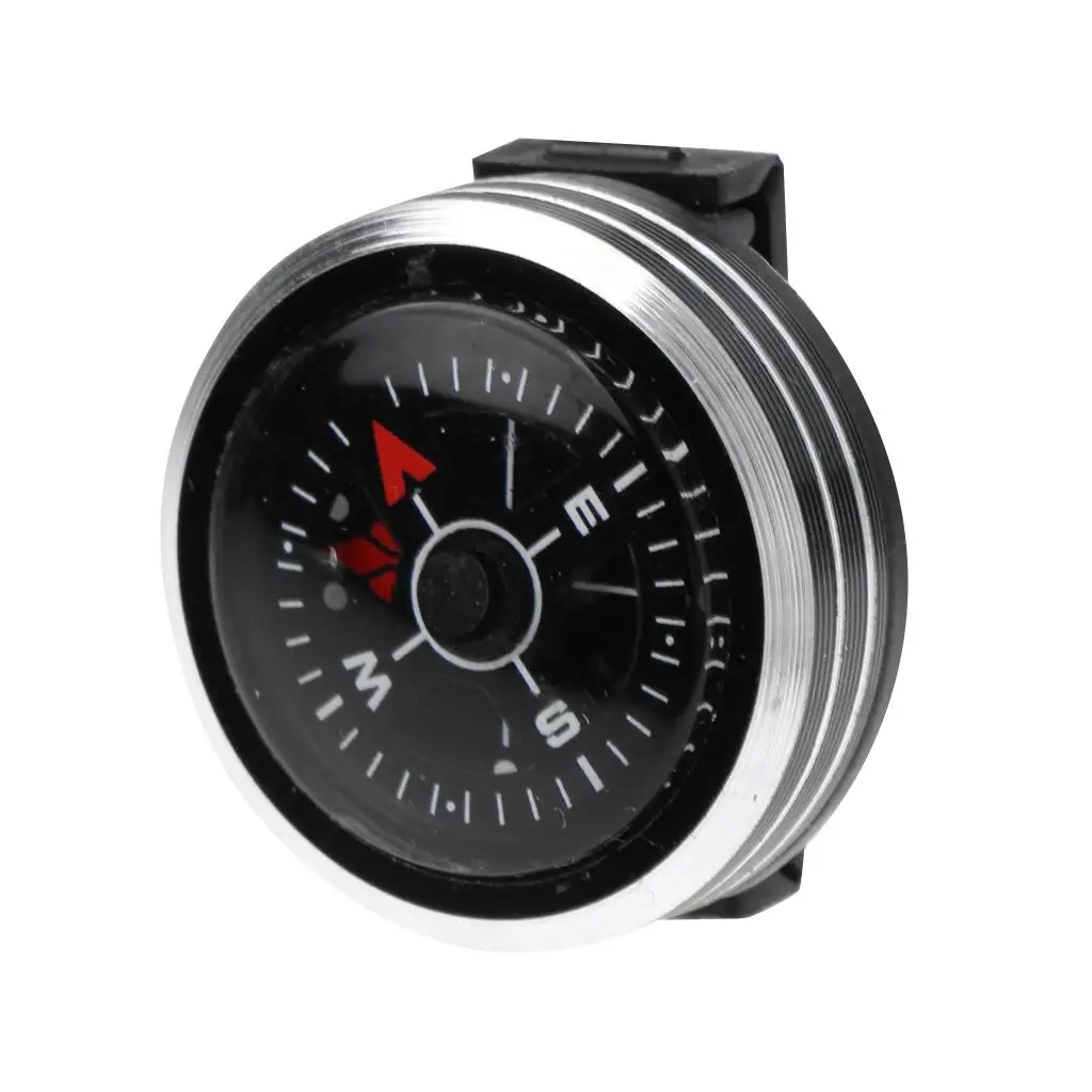 Compact Wrist Compass Professional Navigation Watch Strap Paracord Bracelet for Outdoor Adventure and Children