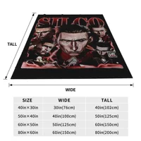 Silco Arcane Dark Villain Blankets Velvet L-Leagues of Legend Multi-function Super Warm Throw Blankets for Sofa Car Bedspreads 2