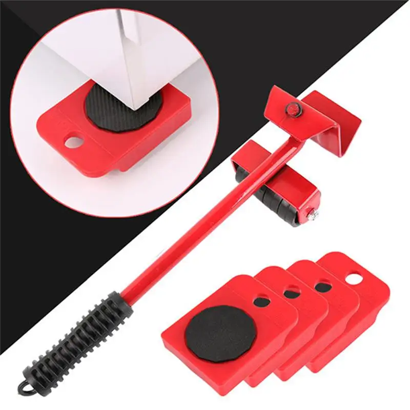 New Heavy Duty Furniture Lifting Tool Mover Transport Lifter Sliders Roller Moving Device Lifting Moving Furniture Helper