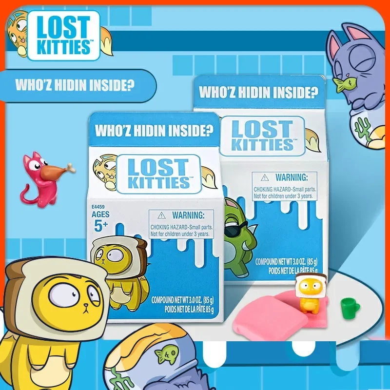 Lost Labdsplay Doh Lost Kitties Collectible Figures - Educational Blind  Box Set