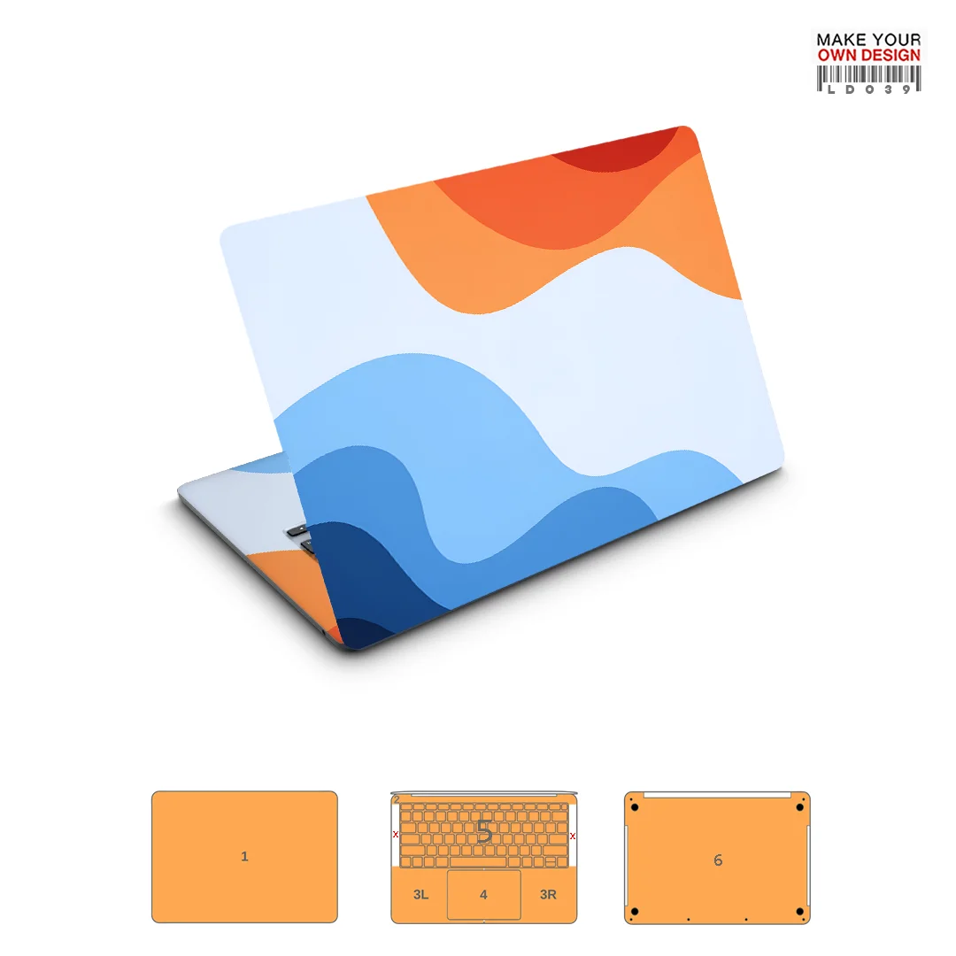 Colorful skin sticker for Macbook Pro 14 Full Wray Sticker skin screen protector