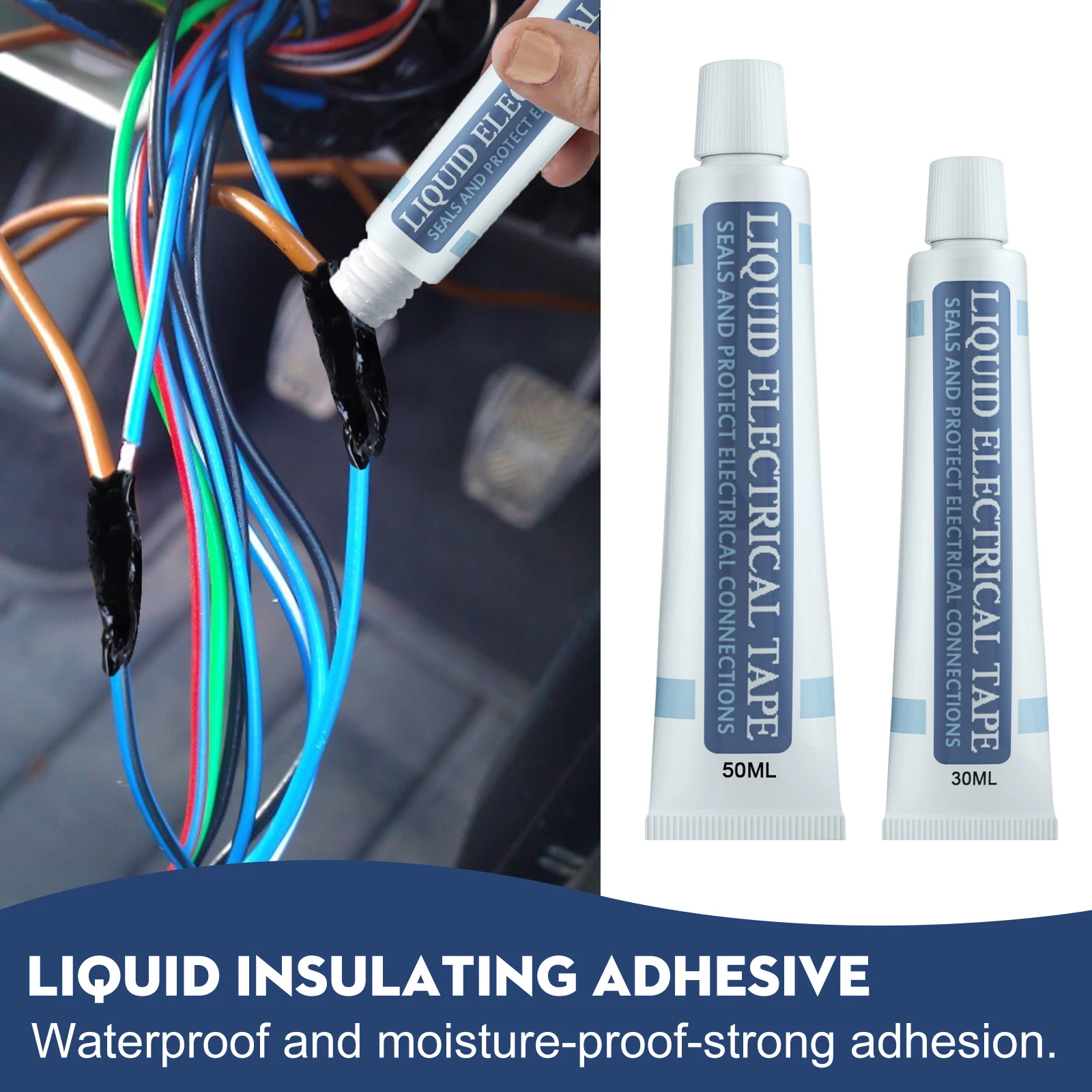 3050mlLiquidInsulationElectricalWireCableRepairTapeQuickDry