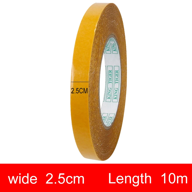 Strong Fixation Of Double Sided Cloth Base Tape Translucent Mesh Waterproof Super Traceless High Viscosity Carpet Adhesive chain door interviewer Hardware