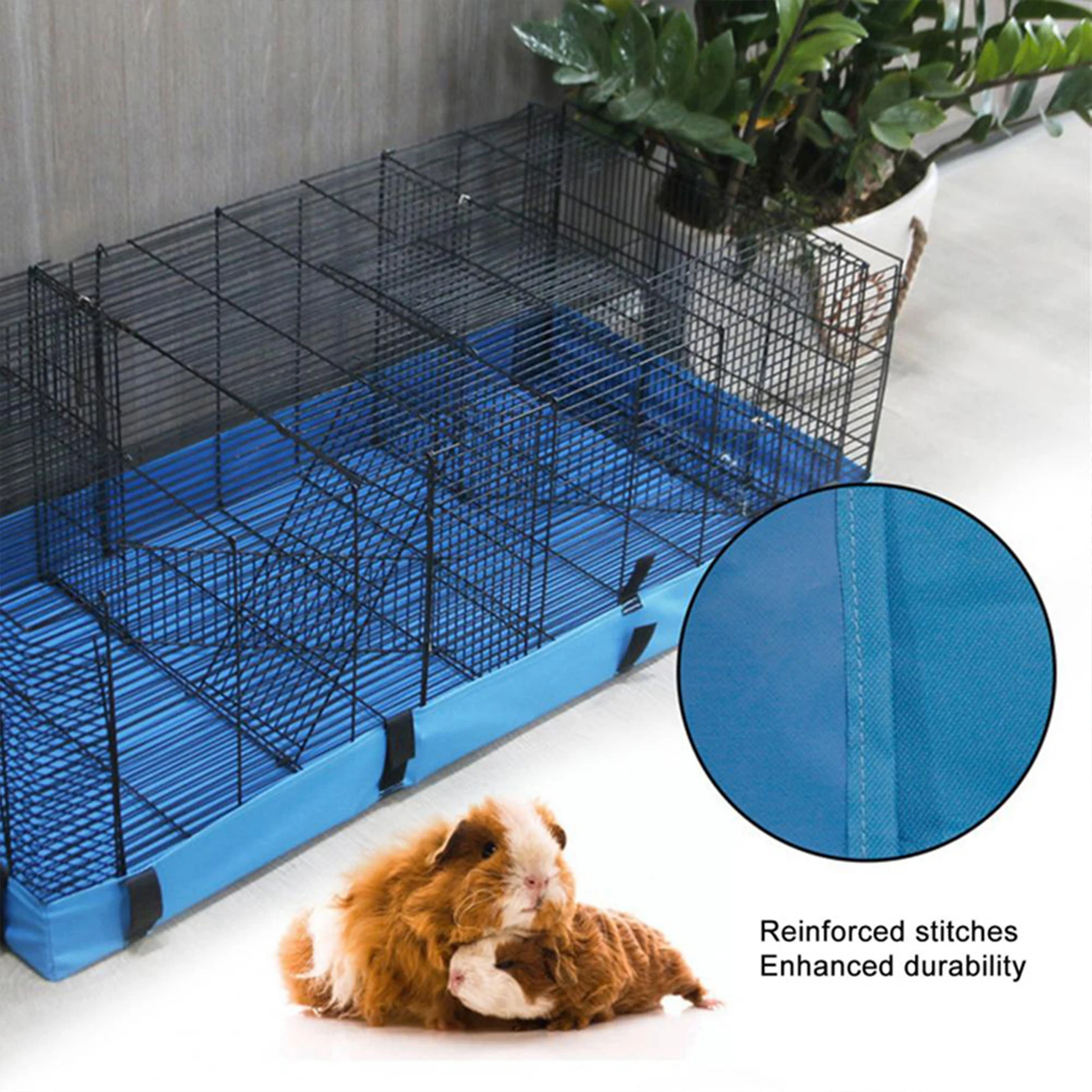 Guinea Pig Cage Bottom Cover Detachable Accessories Washable
