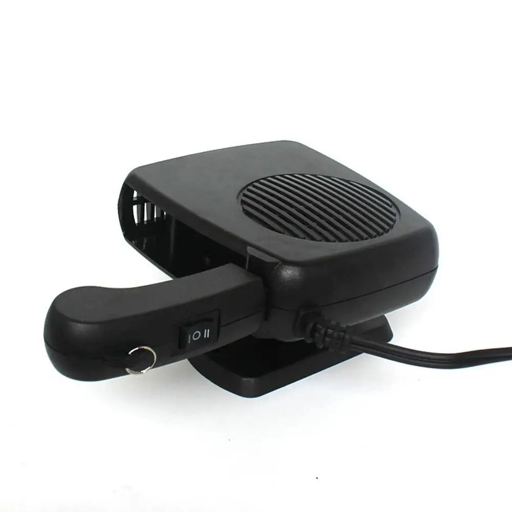 200W 12V/24V Portable Fan 2 IN Heating Heater Auto Coog Electric Car Windshield Defroster 1 Anti-Fire_voghion.com