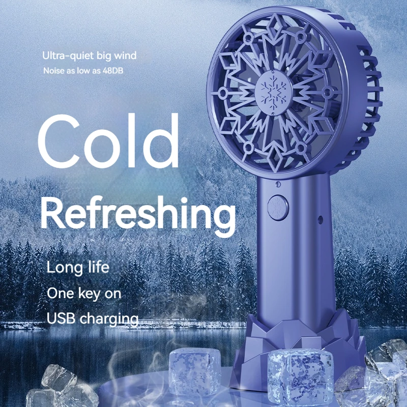 휴대용 미니 선풍기, 데스크탑 스탠드, 휴대용 데스크탑 선풍기, USB 충전 