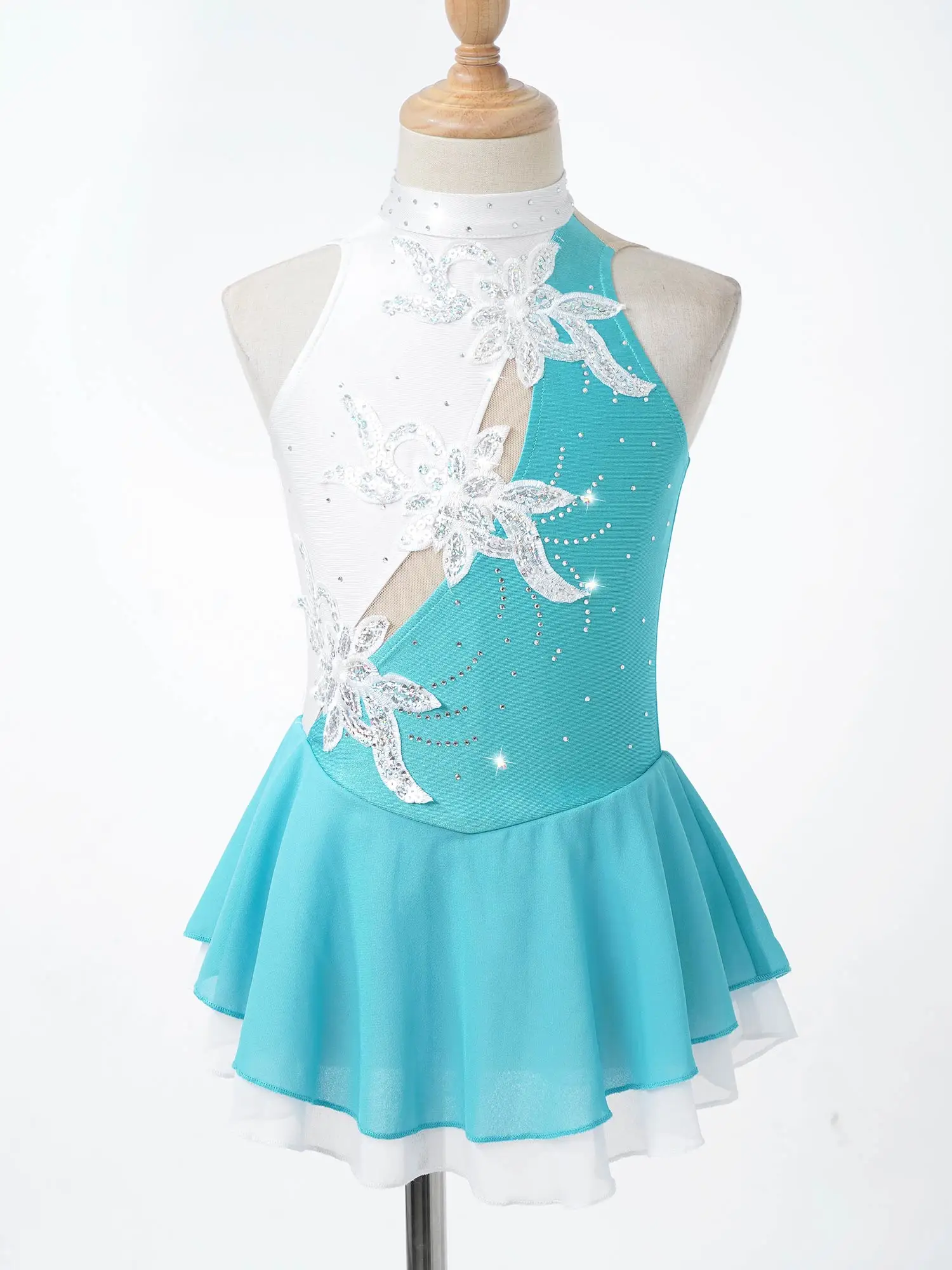 Ice Skating Dress Child Girls Gymnastics Leotard Ballet Dance Costume ballet leotard dance leotard ballet dress girls dance costumes kids dance tops