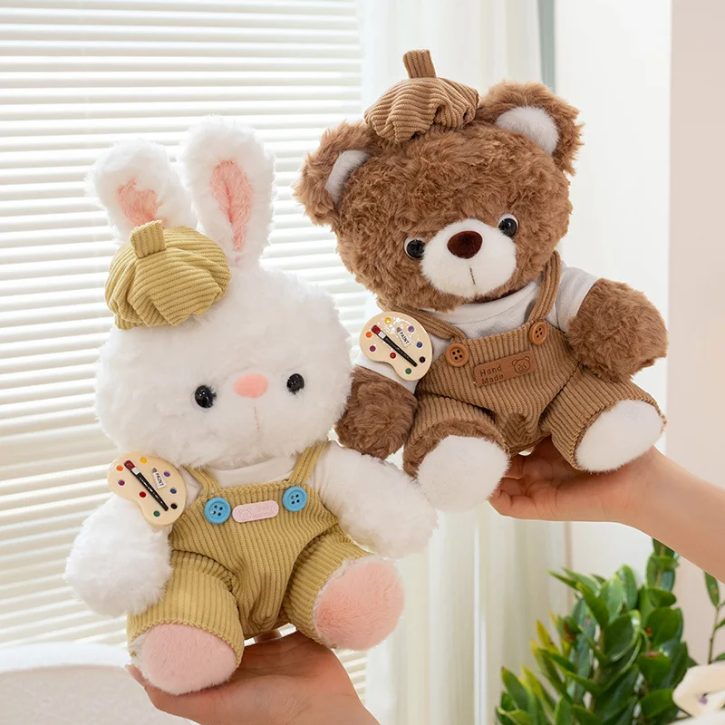 Wholesale Adorable Super Soft Sleeping Bear Doll Pillow Plush Toy Creative Display Stuffed Animal For Girls Birthday Gift