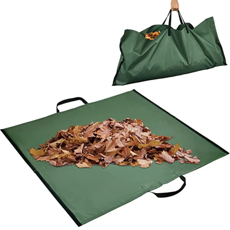 

Waterproof Cloth Container Leaf Bag, Garden Bin, Leaf Weed Collection Bag, Storage Bag