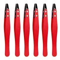 Red 6pcs