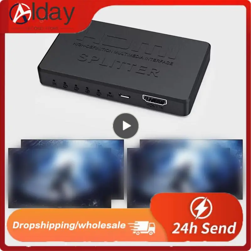 Miglior Splitter 4K 1X2 2.0 Splitter 1 In 2 Out Amplificatore Switch Hdr Hdmi2.0 Splitter Per Tv Ps5