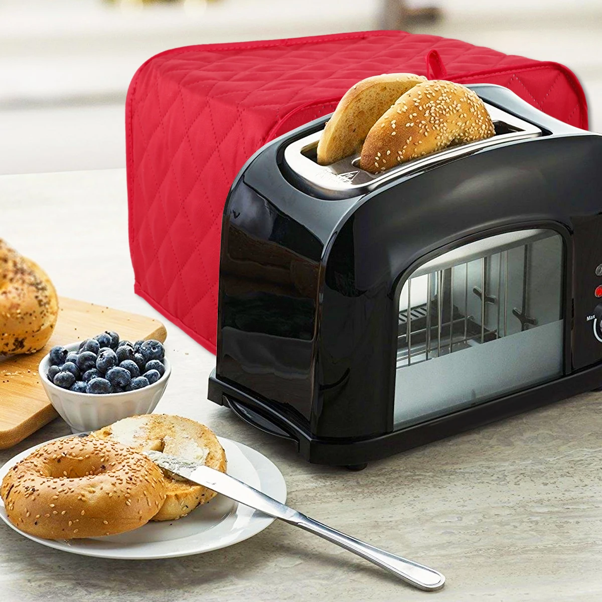 Toaster Cover Anti Dust Bread Maker Machine Washable Protective Two Slice