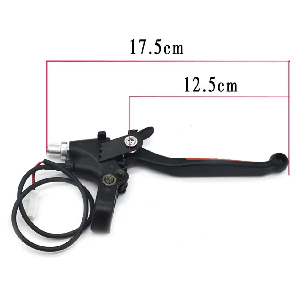 1 Pair Electric Bicycle Brake Levers Aluminum Alloy Mountain Bike Brake Handles Electric Bicycle Scooter Accessories