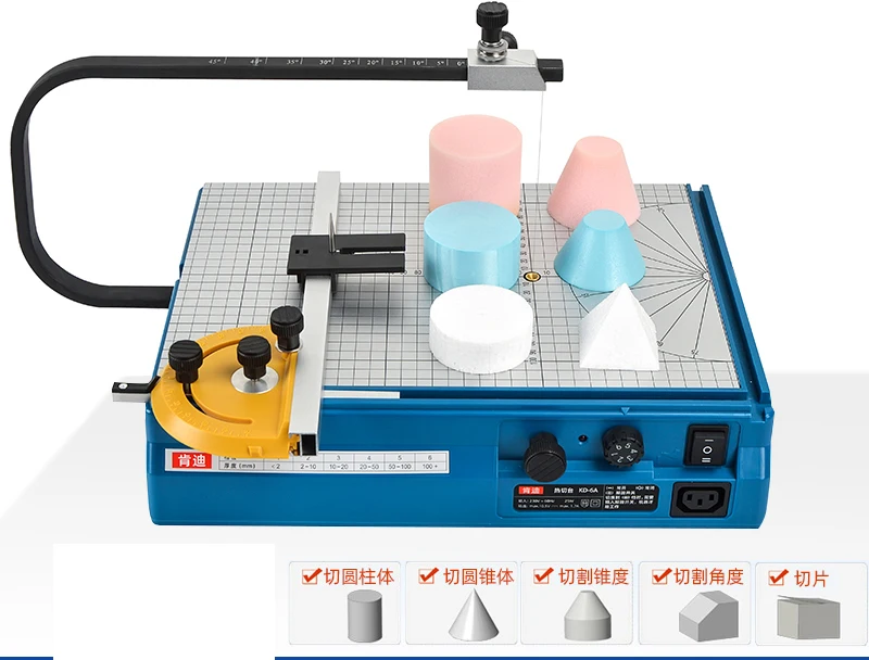 Desktop Foam Electrothermal Wire Kt Pearl Cotton Extrusion Board Sponge Eps Xps Hot Cutter 1set auto scoring board board toy for foam blaster auto bounce toy dropship