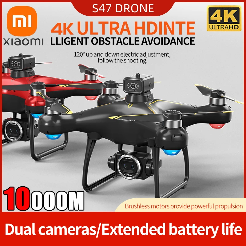 

Дрон Xiaomi S47 RC с двойной камерой 4K, Wi-Fi, FPV, 2,4 ГГц