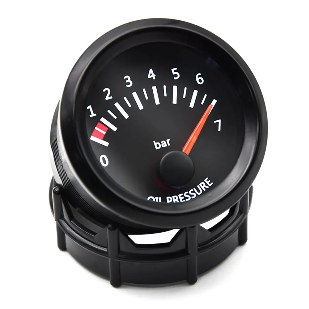 12V 52mm Car Gauge Universal Auto Water Temp Oil Temp Oil Press Fuel Volts Gauge with Sensor Black Holder For Gasoline Car water temp gauge,automotive gauge