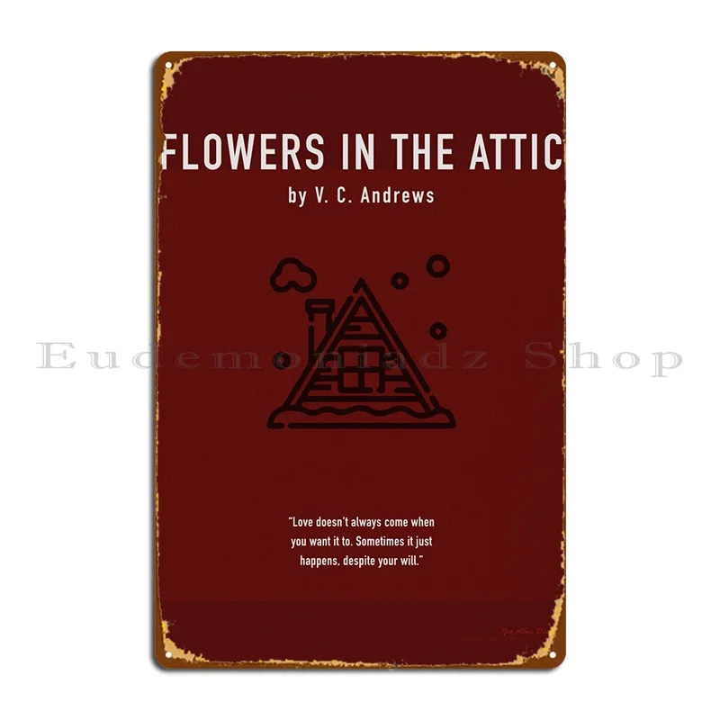 Fiori In Soffitta Targa In Metallo Garage Garage Decorazione Da Parete Personalizzata Divertente Targa In Latta Poster