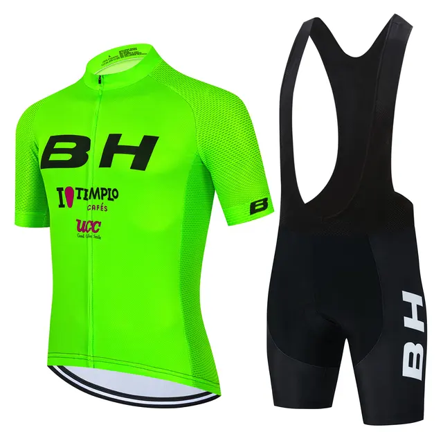 2023 BH Team Cycling Sets Men Bicycle Clothing Summer Short Sleeve Mountain Cycling Clothes Suits Ropa Ciclismo Triathlon Kits 2
