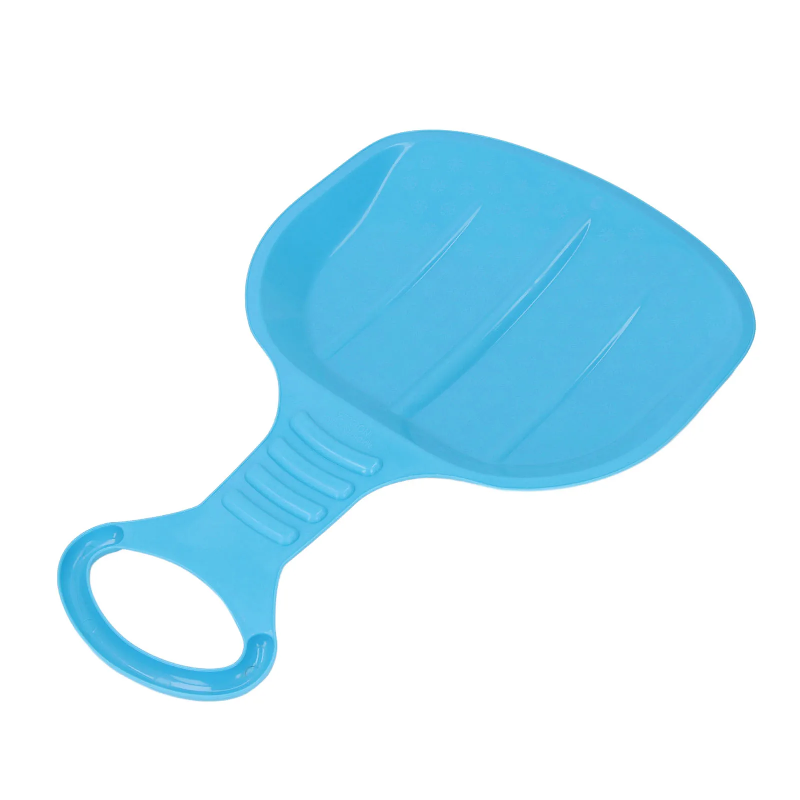 Skiing Board with Handle Snow Sled Board with Handle Wear Resistant Thickened Downhill Sled for Kids Snow Grass Sand Boarding