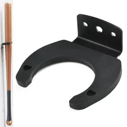 Wall Mounted Baseball Bat Display Hanger Holder Rack Stand With Mounting Screws For Vertical Tennis Universal Rack