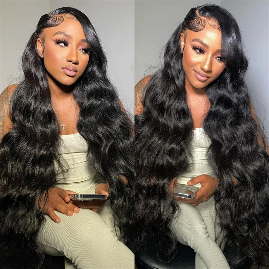 

Pre Plucked 13x4 Hd Transparent Lace Frontal Wigs For Black Women Brazilian 13x6 Body Wave Lace Front Wigs Human Hair