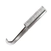 Horse Comb Mane Tail Pulling Comb Metal Horse Grooming Comb Tool Long Hair Short Hair Massage Comb Horse Riding Equipment 5