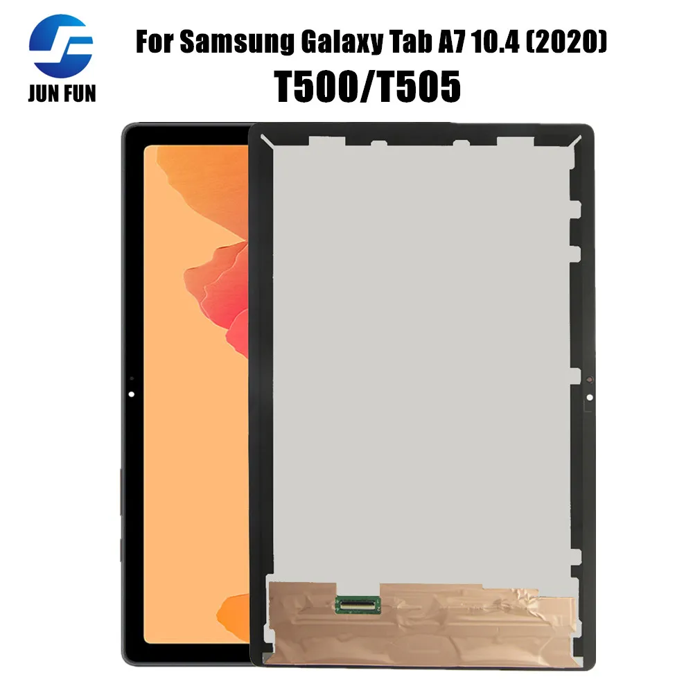 

Для Samsung Galaxy Tab A7 10,4 (2020) Φ T505 T500 ЖК-дисплей сенсорный датчик стеклянный экран дигитайзер в сборе