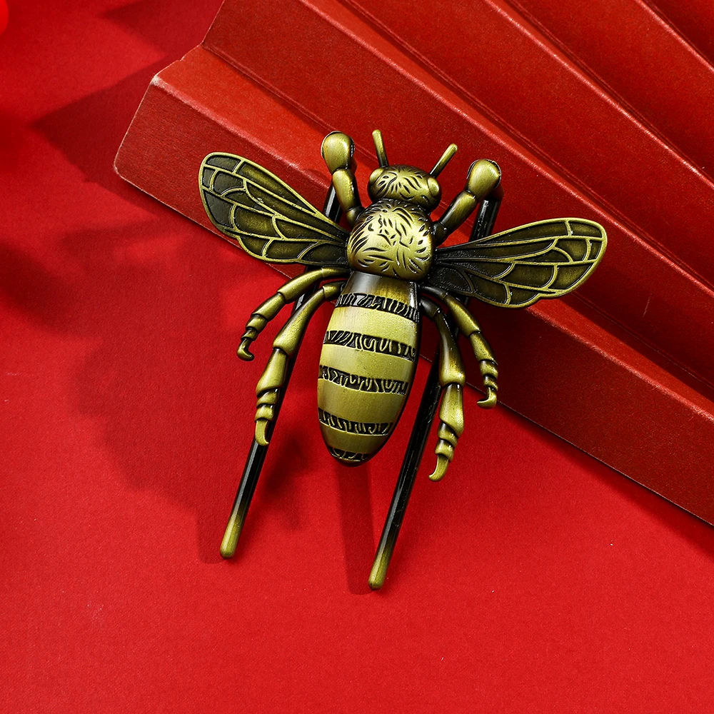 1pc Dragon King Bee Sunflower Rose Metal Bookmarks Gift Boxed for Book Lovers Collection Metal Book Page Holder metal bookmark bookmarks stationery supplies