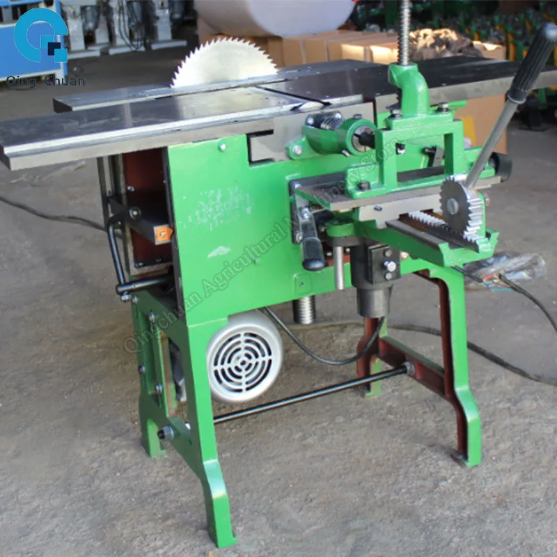 Woodworking planer semi automatic multifunctional ten in one woodworking planer