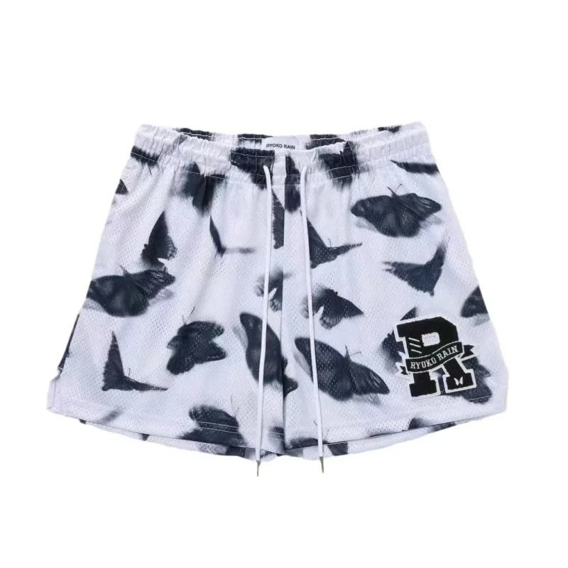 NEW Training Basketball shorts men summer sports fitness short pants mesh beach pants quick drying Quarter above the knee shorts 6