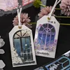 Yoofun 6.5cm x 2m Kawaii Flower Window Scenery Masking PET Tape Transparent Collage Decorative Adhesive Material Sticker Label 2