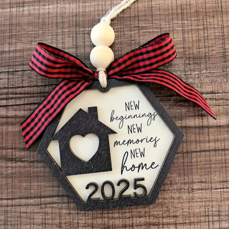 2025 New Year Decorations Hanging Decorations for Home/Office/Christmas Tree Hanging Decorations Aesthetic Room Decor
