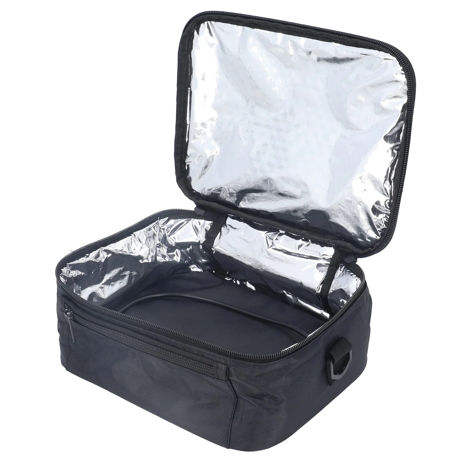 Insulation Heating Food Pack High Efficiency 12V Safety Voltage Heating Lunch Bag Automatic Constant Temperature for Traveling