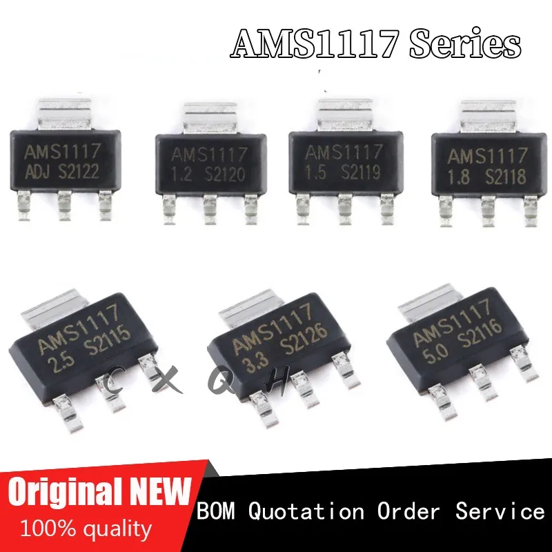 10pcs-lot-AMS1117-AMS1117-1-2-AMS1117-1-5-AMS1117-1-8-AMS1117-2-5 ...