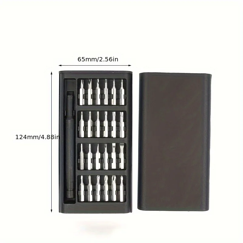 25-in-1 Mini Screwdriver Set Flathead and Crosshead Small Screwdrivers Suitable for Electronics Precision Repair Tools