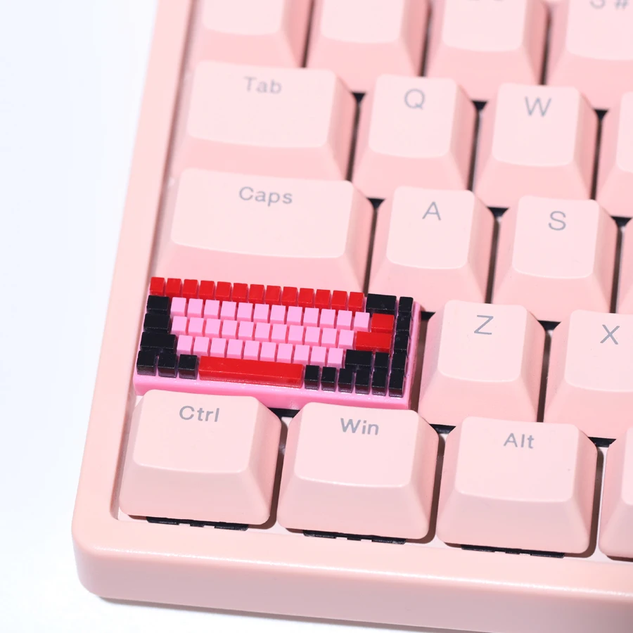 Reccazr カスタマイズ可能キーボード ピンク Reccazr