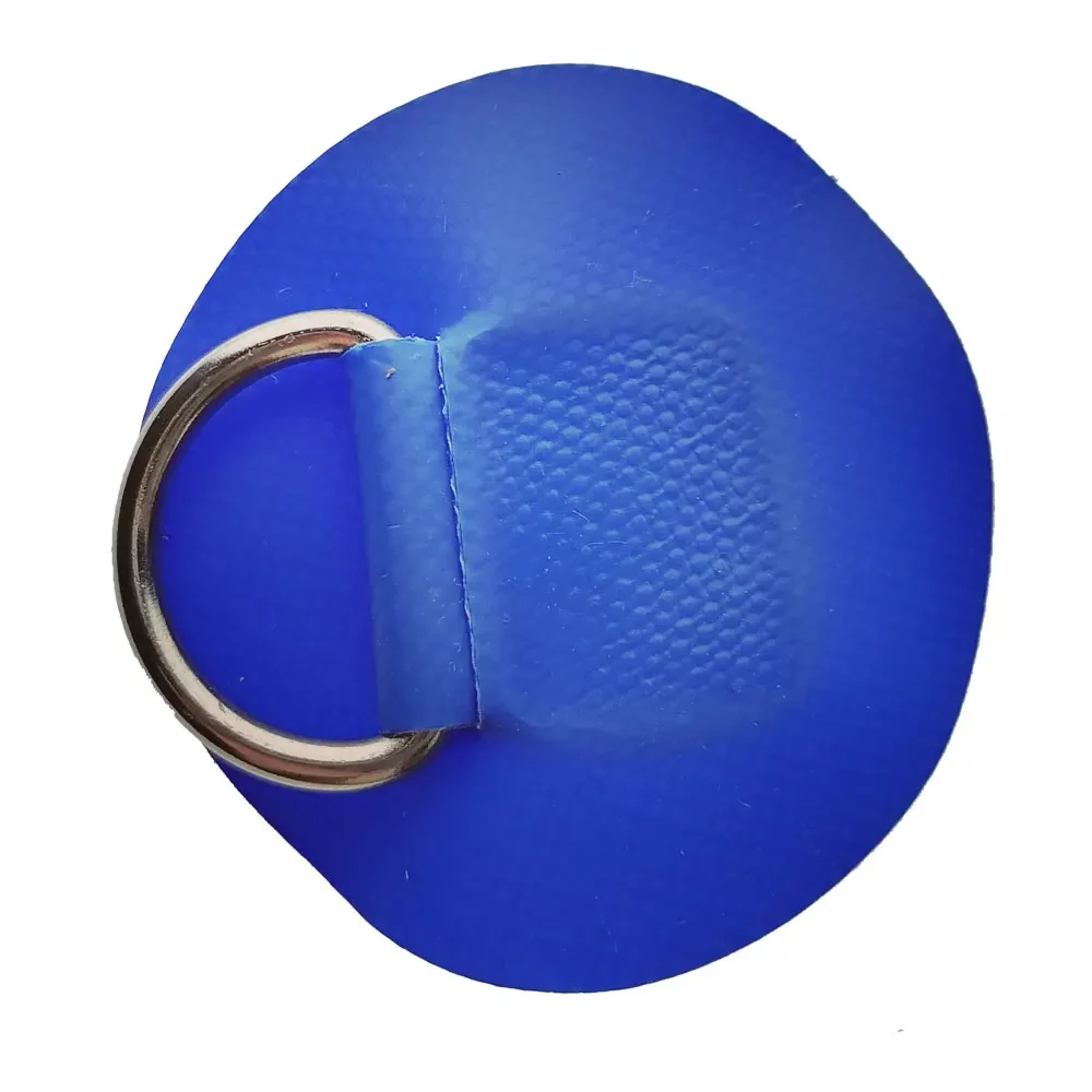Boat Patch Inflatable Boat Kayak D Ring Pad Patch PVC Marine D Ring Pad Stainless Steel Fixed Buckle