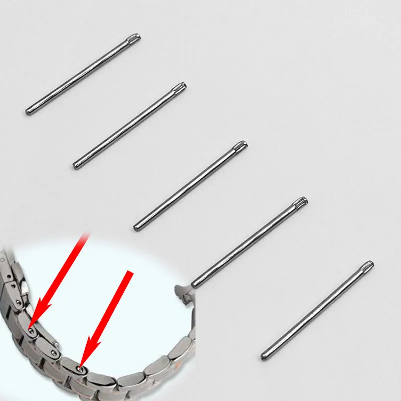 1000PCSDia11mm304StainlessSteelWatchBandLinkPinsSingleHead