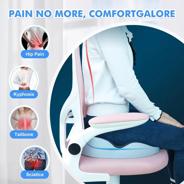 Seat Cushion,Office Chair Cushions Thick Memory Foam Car Seat Cushion,Coccyx  Pillow for Tailbone Pain,Sciatica Back Pain Relief - AliExpress