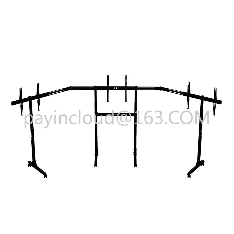 Supporto Per Monitor Triplo Da Corsa Di Livello Successivo Sedile Da Gioco Da Corsa Simulatore Di Volante Staffa Per Sedia Da Gioco Per Cabina E-Sport