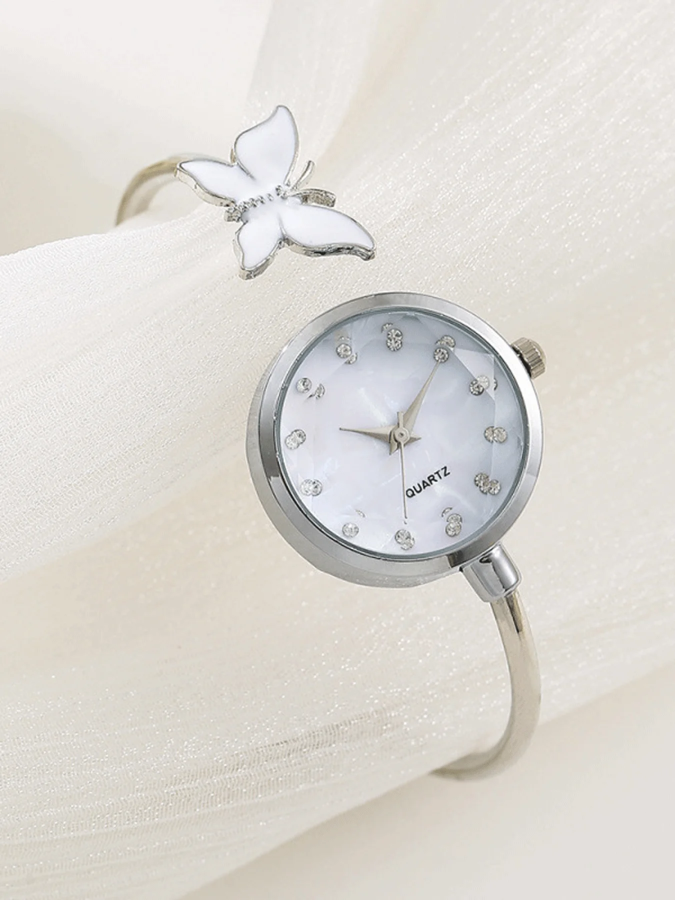 Beimu face bracelet butterfly watch high-end watch women's watch compact open jewelry watch