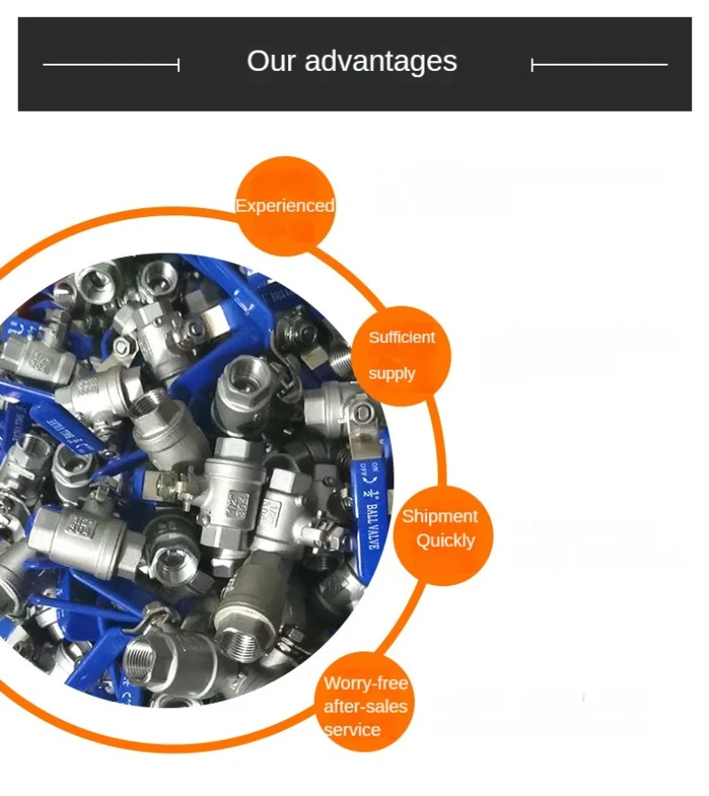 Dettaglio della costruzione della valvola a sfera