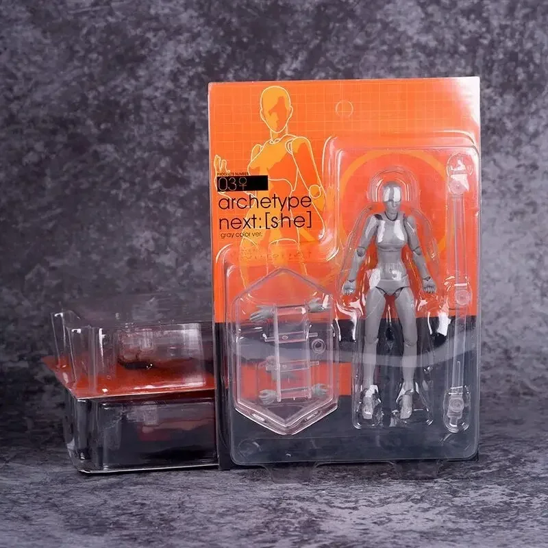 Articulated Human Figurine for Artistic Sketching and Desk Decoration