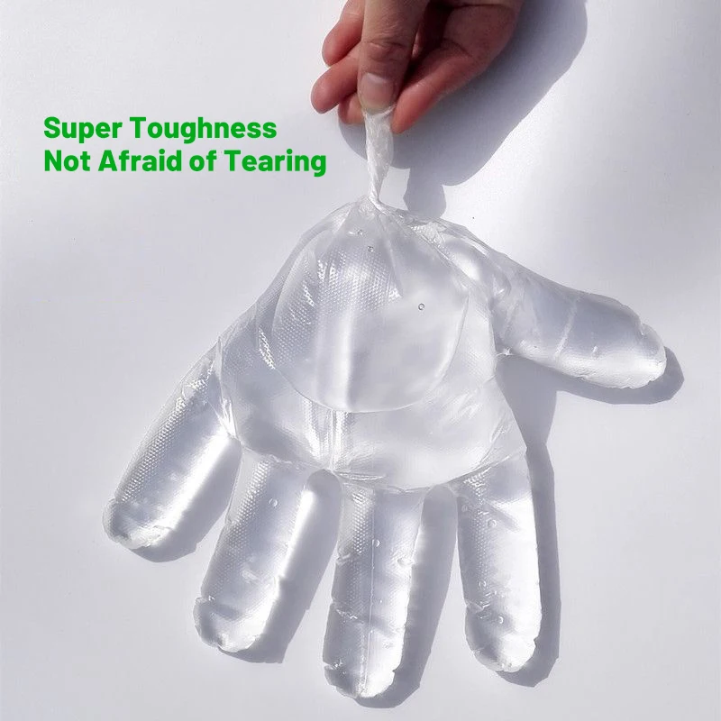 100pcs/300pcs/500pcs Cooking Cleaning disposable gloves disposable nitrile gloves vinyl disposable gloves disposable plastic gloves kitchen cleaning gloves Transparent Plastic Sanitary Gloves Household Gloves Kitchen barware