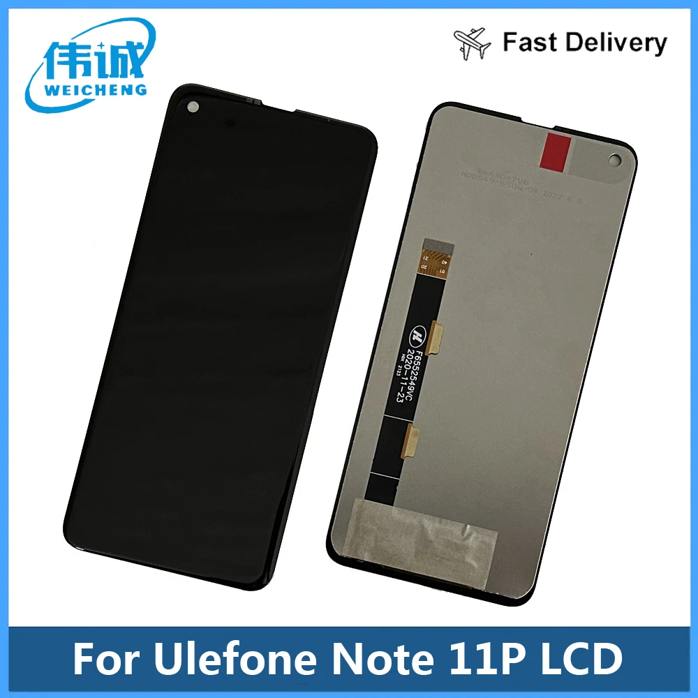 ЖК-дисплей и сенсорный экран в сборе для Ulefone Note 11P, 6,55 дюйма, замена для Ulefone Note11P, полный ЖК-экран для ремонта, оригинал