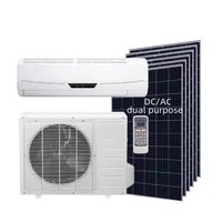 New Home Solar AC Split Air Conditioner Hybrid Convenient Off Grid Air Conditioner 24V48V 1
